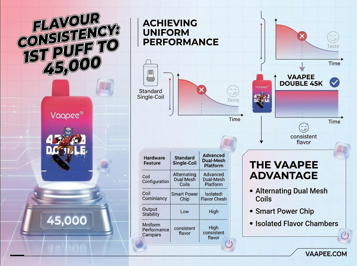 Which High Puff Disposable Vape Brands Have the Best Flavour Consistency?