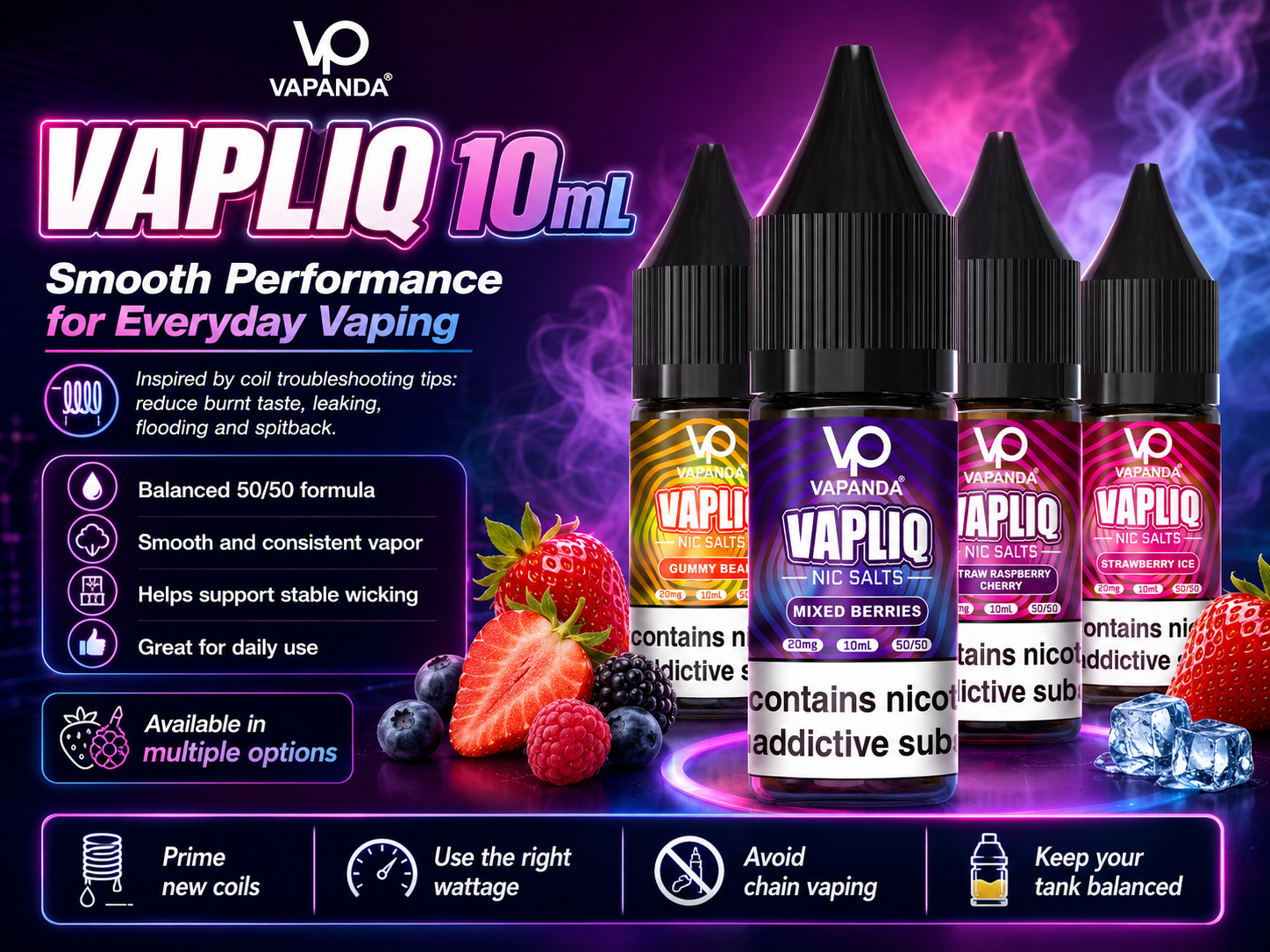 Vape Coil Troubleshooting Guide: Fix Burnt Taste, Leaking, Flooding and Spitback Problems