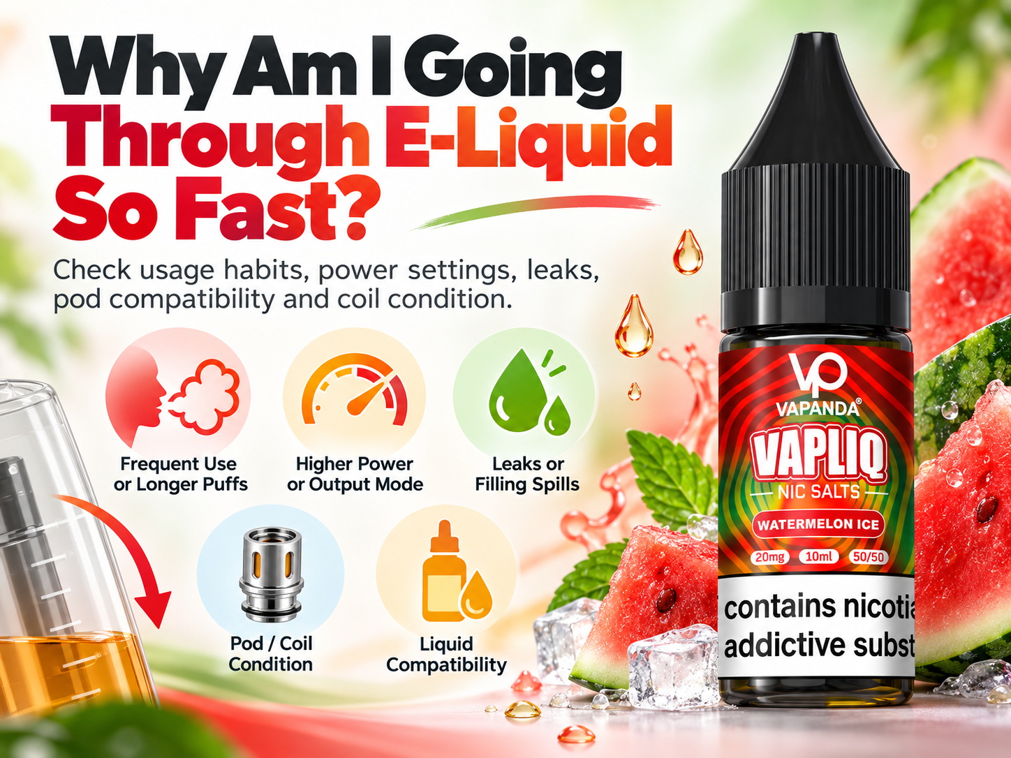 Why Am I Going Through E-Liquid So Fast?