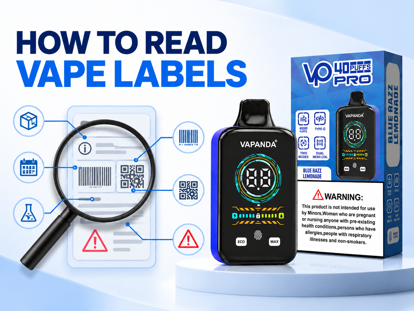 Vape Labels: Batch Codes, Dates and Puff Counts